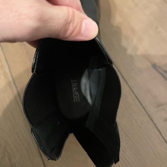 Espirit Sam Chelsea Black Ankle Boots - Picture 9 of 16